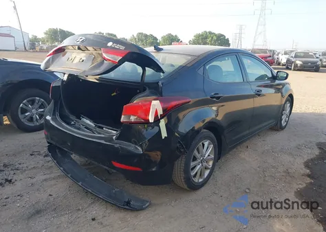 2015 Hyundai Elantra Se from USA, damaged, VIN 5NPDH4AE9FH589153